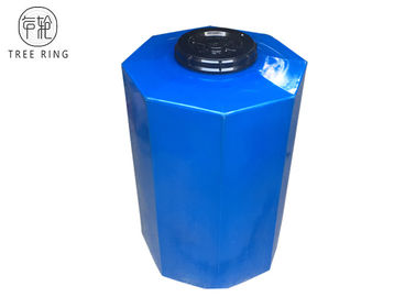 회전 성형 관개 플라스틱 물 저장 탱크 파란/급류 증거